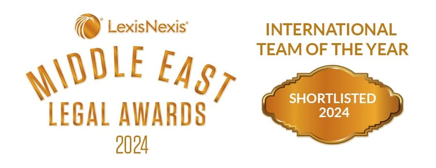 LexisNexis Middle East Legal Awards 2024 shortlisted for International Team of the Year